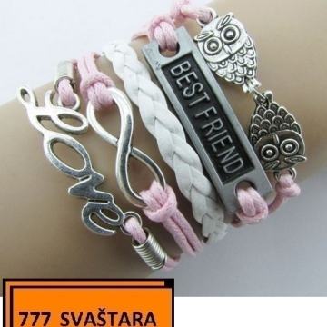 Narukvica kožna - UNISEX - model 77