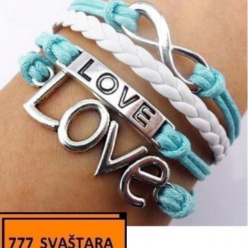 Narukvica kožna - UNISEX - model 80