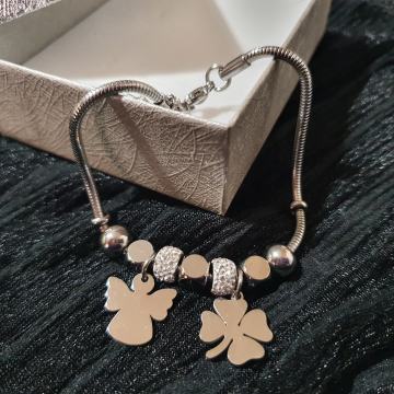 Narukvica like Pandora kirurški čelik BIRATE PRIVJESKE