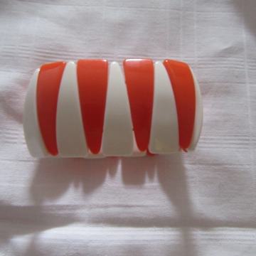 Narukvica narančasto - bijele boje