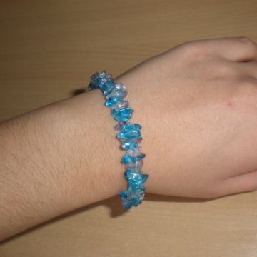 Narukvica plavi kristali