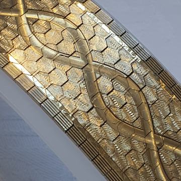 NARUKVICA POZLATA 750 /18KT VINTAGE 1970.