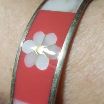 Narukvica srebro sa sedefom