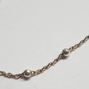 NARUKVICA, SREBRO, PEČAT 925, ZVIJEZDA 2500 AR, puknuta oštećena