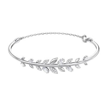 Narukvica SWAROVSKI Mayfly:Bangle Czwh/Cry/Rhs M 5482077