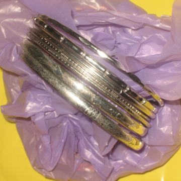 NARUKVICE BOJE SREBRA NOVO