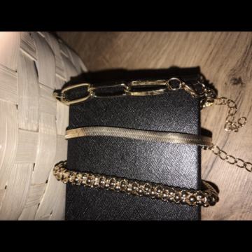 Narukvice, kao zlatne + gratis lančić