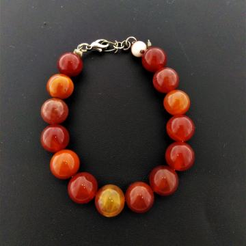 CRVENA NARUKVICA 35,76g, 210mm **DO 12 RATA** POVOLJNO, R1!