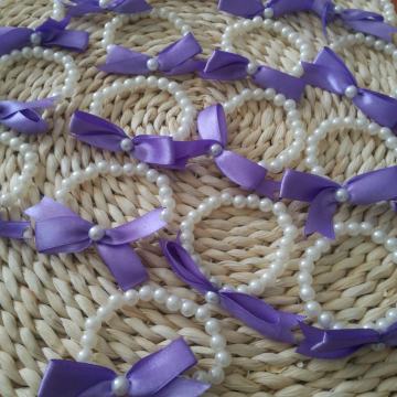 Reveri biserni+lila mašnica 0.15€/kom.