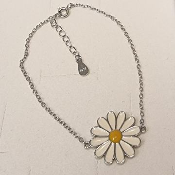 Srebrna narukvica ~ cvijet