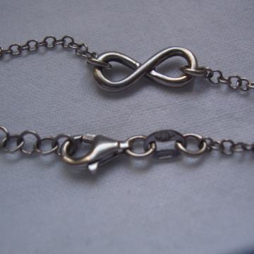 Srebrna narukvica INFINITY srebro 925