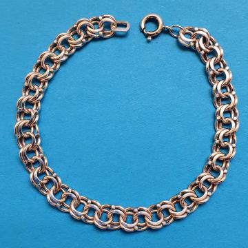 SREBRNA NARUKVICA 925 GARIBALDI