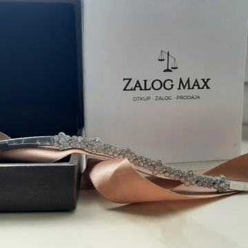 SREBRNA NARUKVICA .925/R1, RATE!