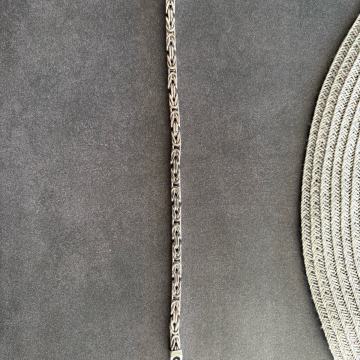 Srebrna narukvica kraljevski vez 30g