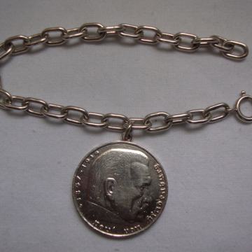 SREBRNA NARUKVICA 5 MARK iz 1936.god UNI