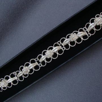 Stara filigranska narukvica - srebro 900 - ručni rad