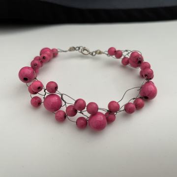 Unikat pink narukvica / RASPRODAJA