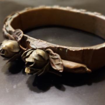 Vintage bakrena narukvica iz Mostara