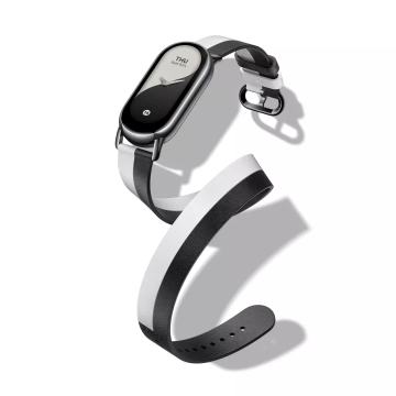 Xiaomi Smart Band 8 Double Wrap Strap -Black and white NOVO ZAPAKIRANO