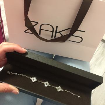 Zaks narukvica, bijelo zlato