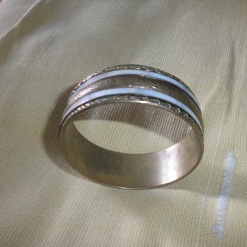 ŽENSKA METALNA NARUKVICA - PROMJER 6,5cm