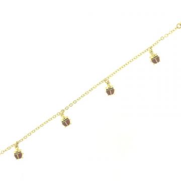 ZLATNA DJEČJA NARUKVICA BUBAMARE 14K (585) 2,55g NOVO • GOLD SHOP •