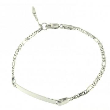 ZLATNA DJEČJA NARUKVICA S PLOČICOM 14K (585) 2,47g NOVO • GOLD SHOP •