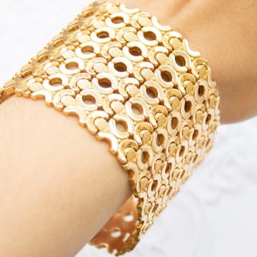 ZLATNA MASIVNA LUX NARUKVICA 18K (750) 64,94g NOVO • GOLD SHOP •