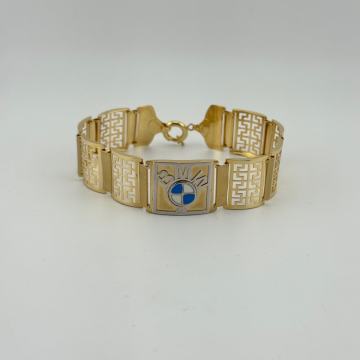 Zlatna narukvica 14kt zlato 16,98g