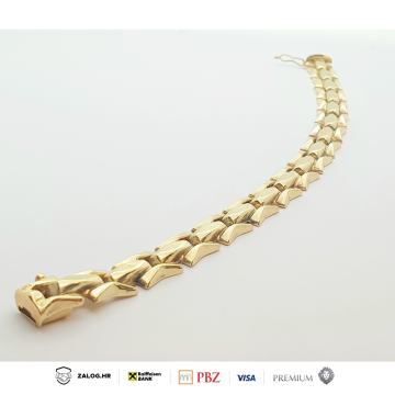 ZLATNA NARUKVICA 16.54G 14K ***DO 24 RATE*** R1!