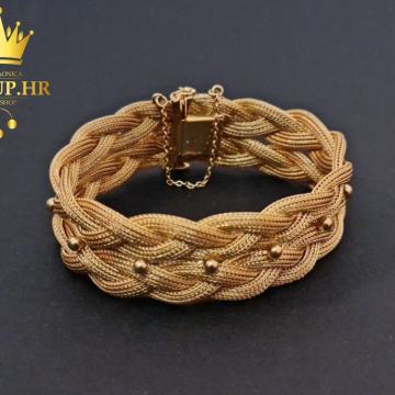 ZLATNA NARUKVICA 47,30g (18K) / R1, RATE !!