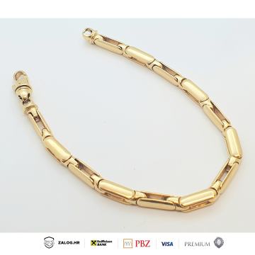 ZLATNA NARUKVICA 48.01g 18K **DO 24 RATE** R1!