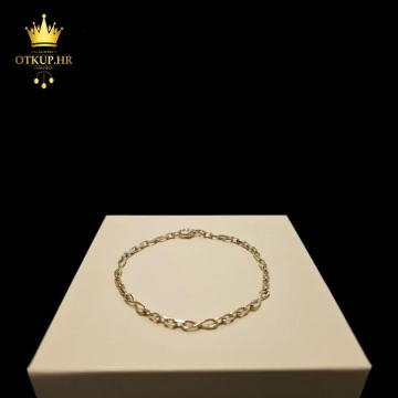 ZLATNA NARUKVICA 6,17G 14K / R1, RATE !