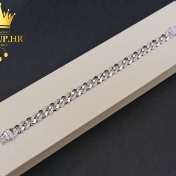 ZLATNA NARUKVICA S DIJAMANTIMA 18,09g 18K / R1, RATE !!