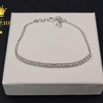 ZLATNA NARUKVICA S DIJAMANTIMA 5,31G .750(18K) / R1, RATE !!