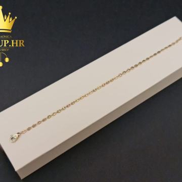 ZLATNA NARUKVICA S DIJAMANTOM 0,005ct