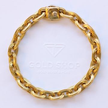 CHIMENTO ZLATNA NARUKVICA S DIJAMANTOM 18K 20,46g NOVO • GOLD SHOP •