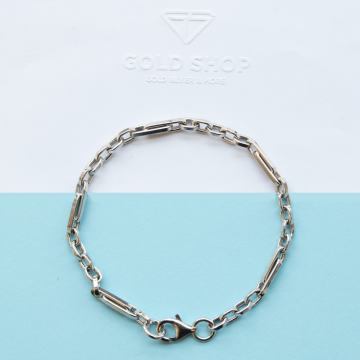 ZLATNA ŽENSKA NARUKVICA VEZ 14K (585) 5,41g NOVO • GOLD SHOP •