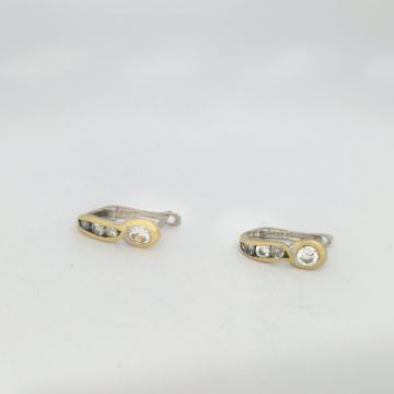 14K ZLATNE NAUŠNICE 1,32G***24RATE***R1***