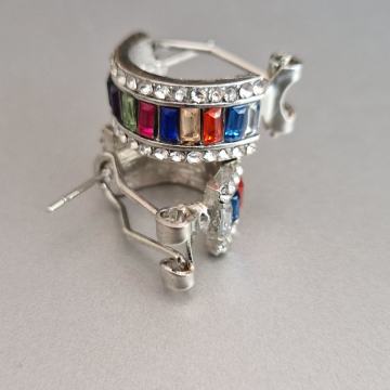 2+1 GRATIS! Prelijepe srebrne naušnice s cirkonima