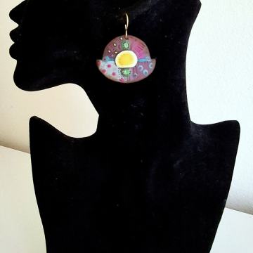 Art naušnice od polimerne gline