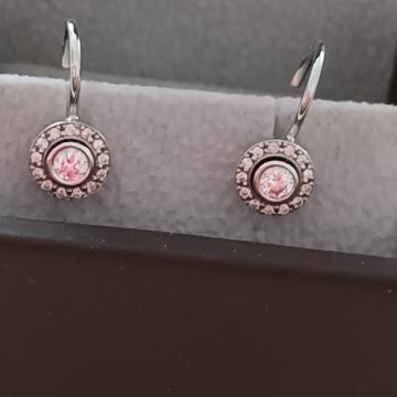 Briljantne naušnice ZAKS, 18 kt