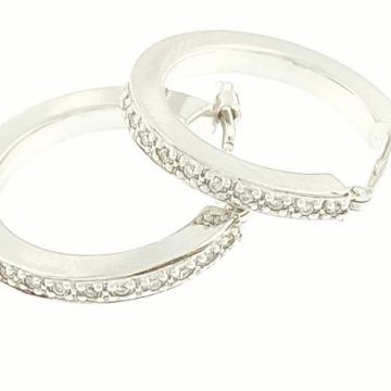 DIJAMANTNE NAUŠNICE ZLATO 18K (750) 3,68 grama NOVO • GOLD SHOP •