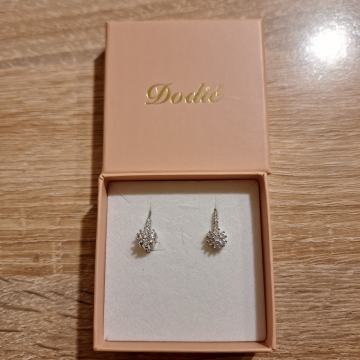 Dodić srebrne naušnice sa cirkonima