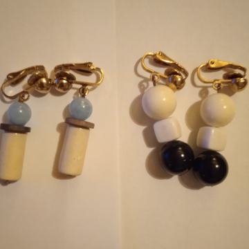 Dva para naušnica iz 80-ih