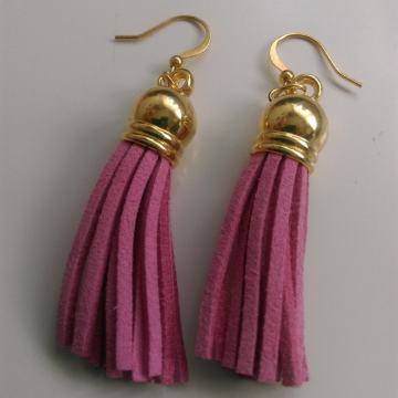 Nove handmade tassel naušnice