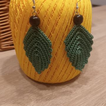 Heklane naušnice - list