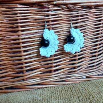 Heklane naušnice - mjesec