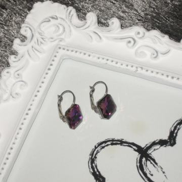 NOVE LJUBIČASTE NAUŠNICE