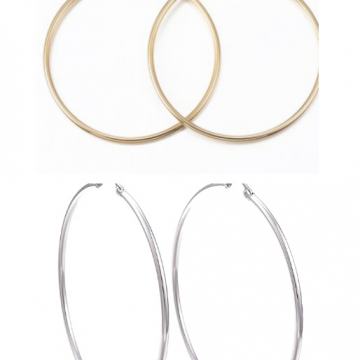 NAUŠNICE ALKE - NOVO - zlatne i srebrne,svih promjera